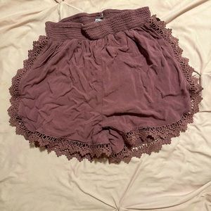 Charlotte Russe flowy shorts